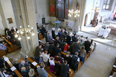 Feier der 1. Heiligen Kommunion in Sankt Crescentius (Foto: Karl-Franz Thiede)